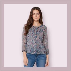 Kimchi Blue (UO) Long Sleeve Blouse Size S